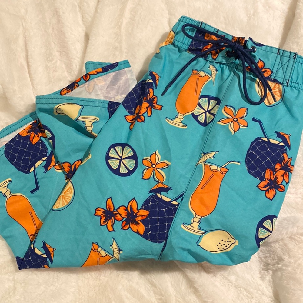 Swim trunks!